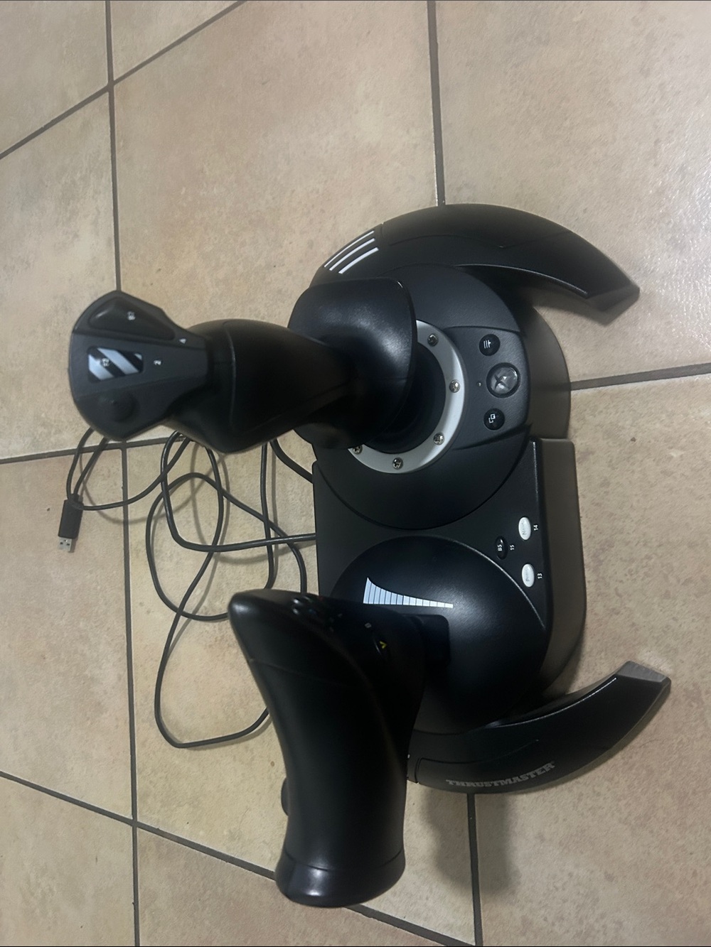 Black Twin Flight Joystick and Throttle Controller